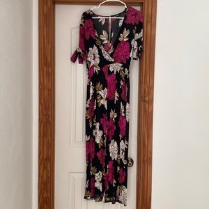 Billabong Floral Jumpsuit